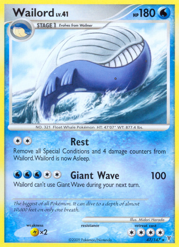 Wailord (47/147) [Platinum: Supreme Victors] 