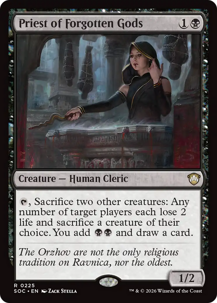 Priest of Forgotten Gods [Secrets of Strixhaven Commander]