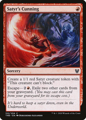 Satyr's Cunning [Theros Beyond Death]