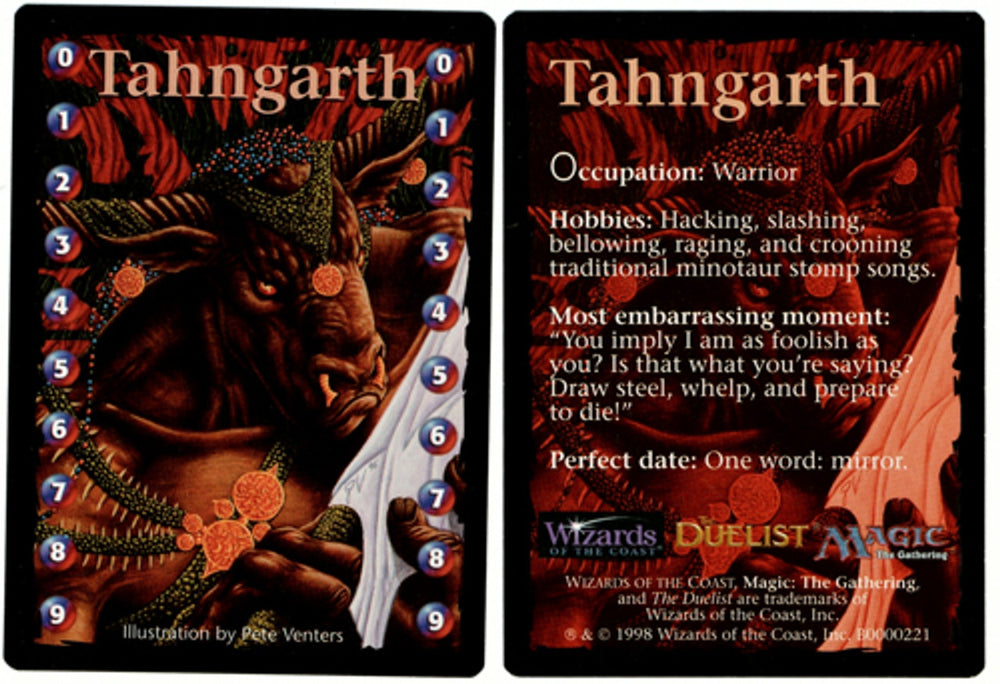 Tahngarth Life Counter Token [Media Promos] 