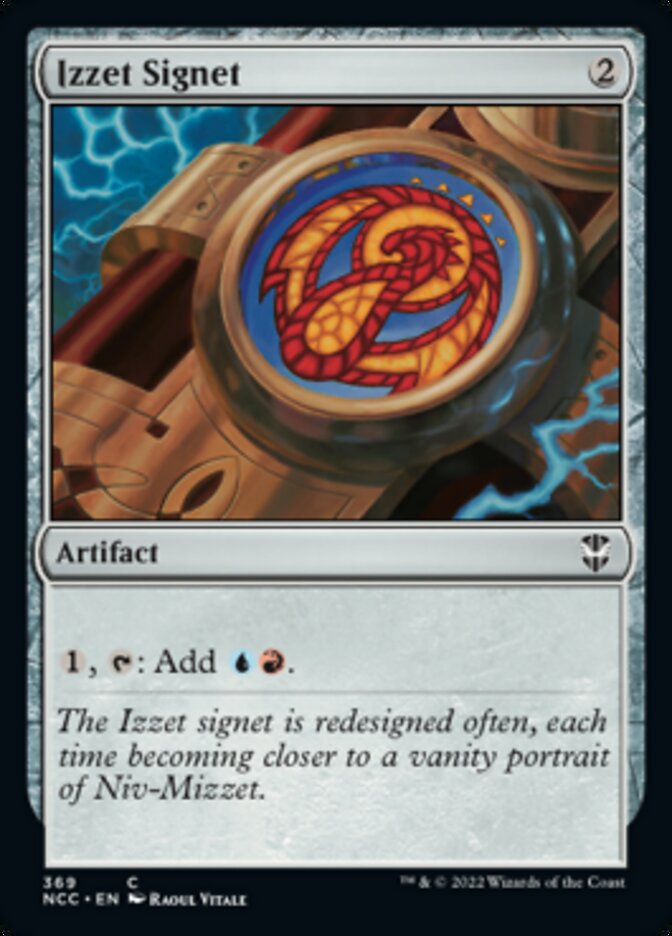 Izzet Signet [Streets of New Capenna Commander] 