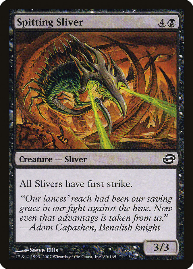 Spitting Sliver [Planar Chaos] 