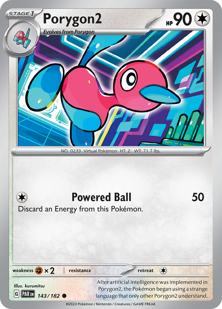 Porygon2 (143/182) [Scarlet &amp; Violet: Paradox Rift] 