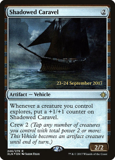 Shadowed Caravel [Ixalan Prerelease Promos] 