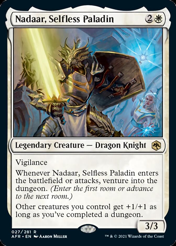 Nadaar, Selfless Paladin [Dungeons &amp; Dragons: Adventures in the Forgotten Realms] 