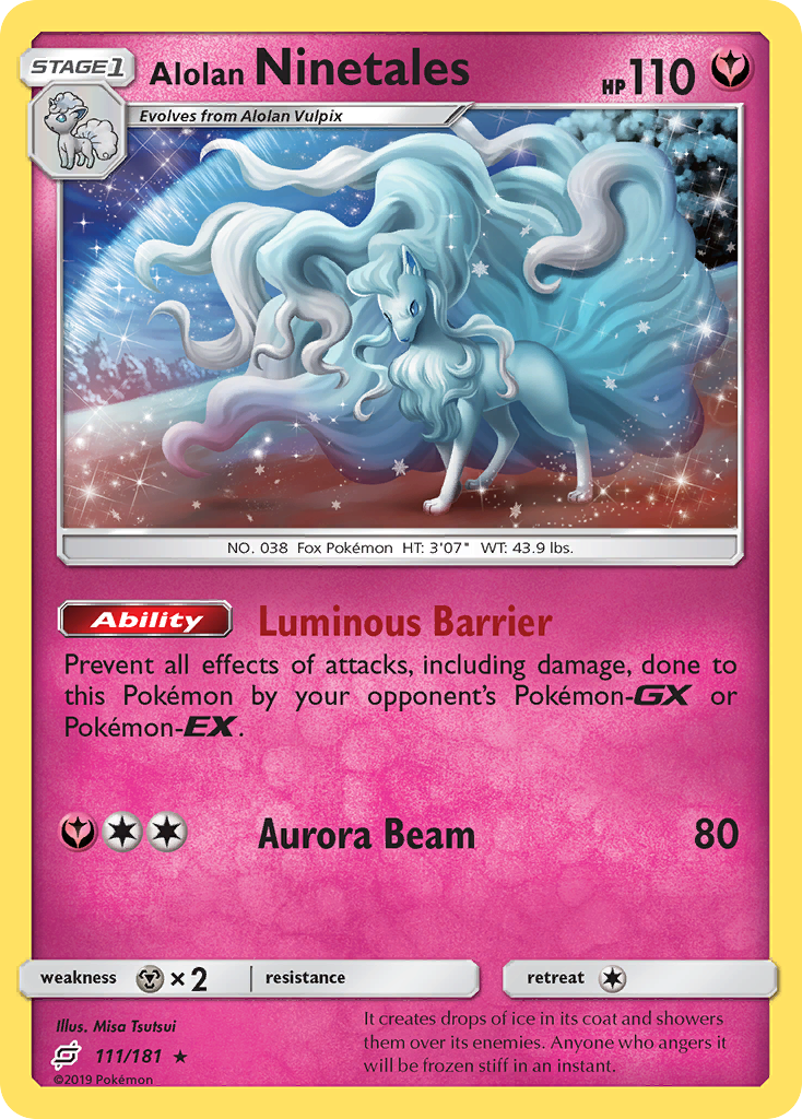 Alolan Ninetales (111/181) [Sun & Moon: Team Up] 