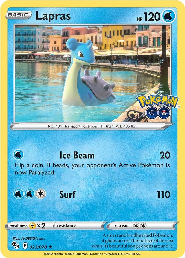 Lapras (023/078) [Pokémon GO] 