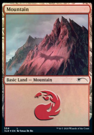 Mountain (Dragons) (564) [Secret Lair Drop Promos] 