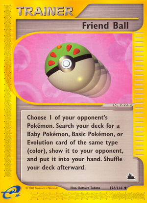 Friend Ball (126/144) [Skyridge] 