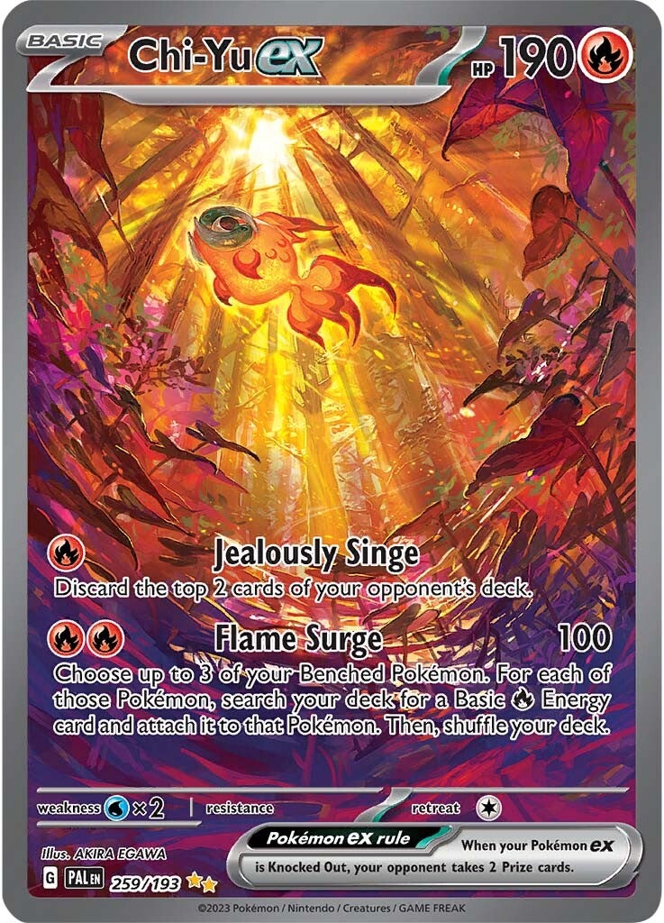 Chi-Yu ex (259/193) [Scarlet & Violet: Paldea Evolved] 