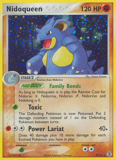 Nidoqueen (9/112) [EX: FireRed &amp; LeafGreen] 