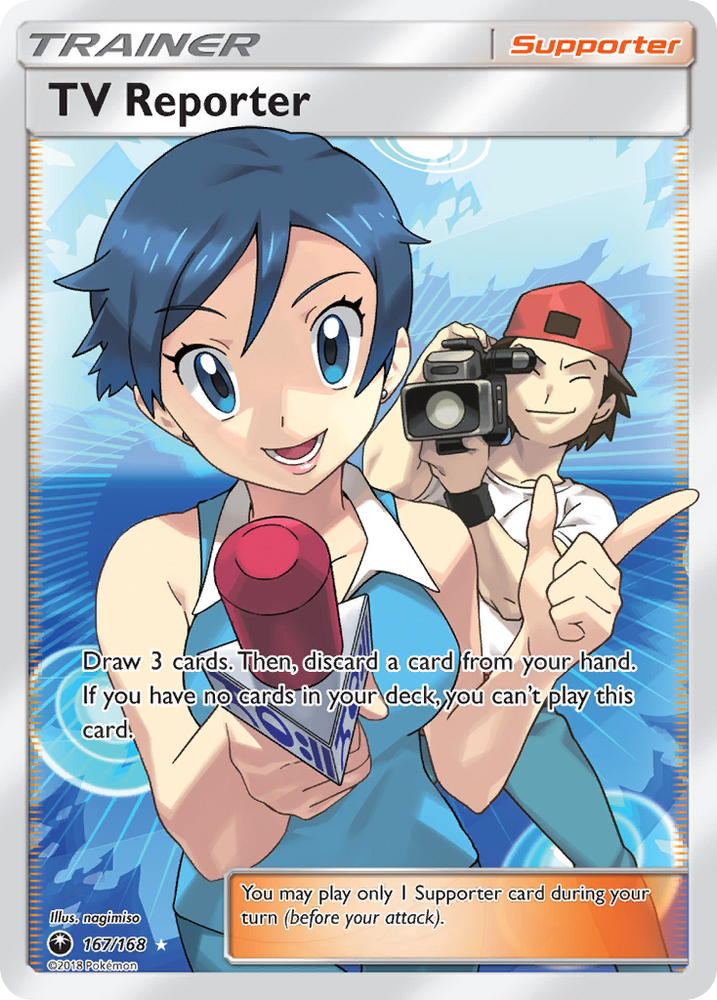 TV Reporter (167/168) [Sun &amp; Moon: Celestial Storm] 