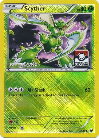 Scyther (4/108) (League Promo 2nd Place) [Black &amp; White: Dark Explorers] 