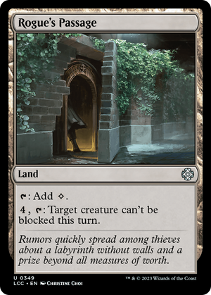 Rogue's Passage [The Lost Caverns of Ixalan Commander] 