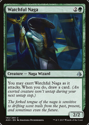 Watchful Naga [Amonkhet] 