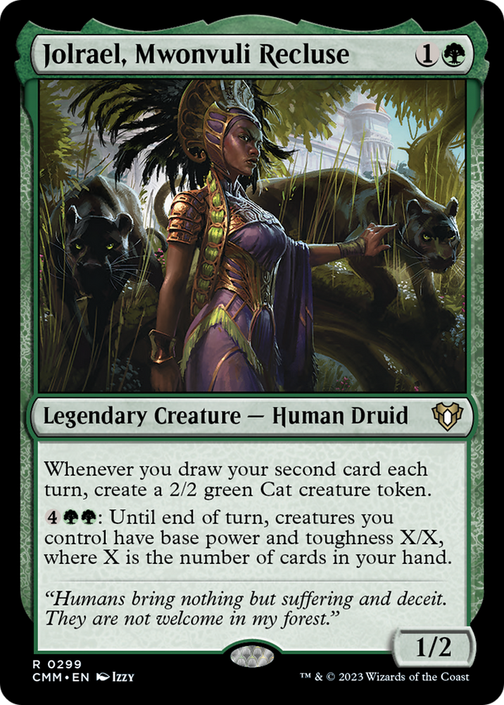 Jolrael, Mwonvuli Recluse [Commander Masters] 