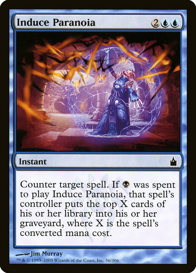 Induce Paranoia [Ravnica: City of Guilds] 