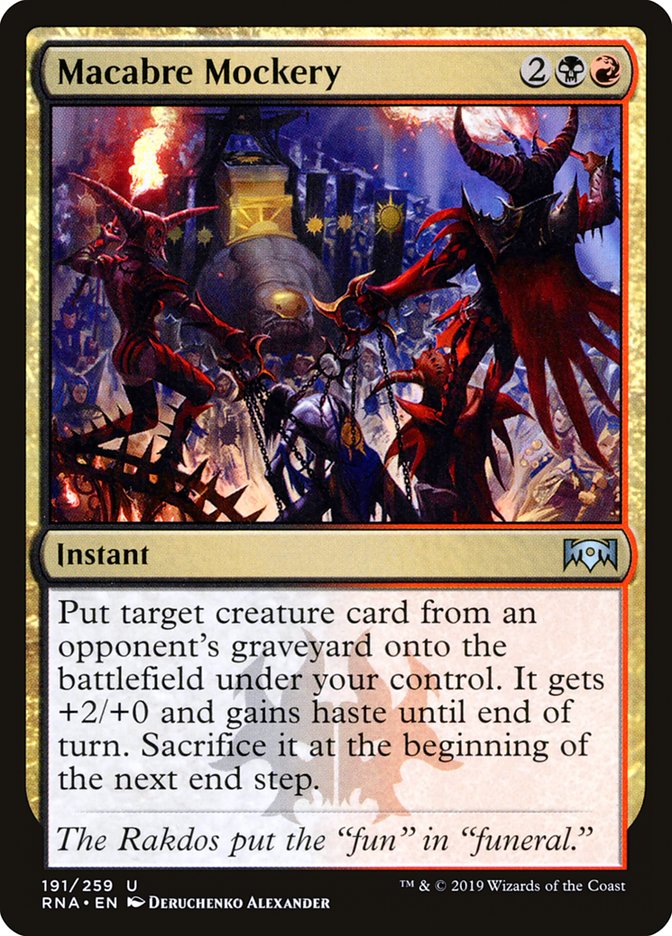 Macabre Mockery [Ravnica Allegiance] 