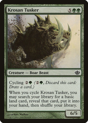 Krosan Tusker [Duel Decks: Garruk vs. Liliana] 