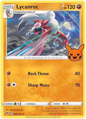 Lycanroc (095/185) [Trick or Trade 2023] 