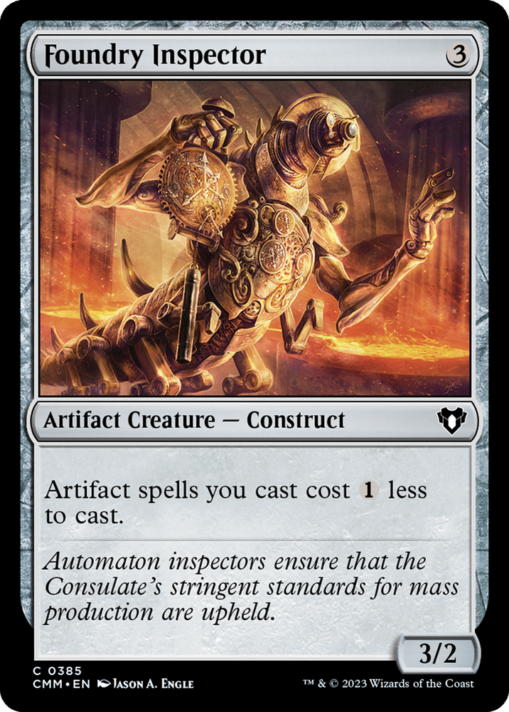 Foundry Inspector [Commander Masters] 