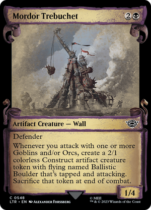 Mordor Trebuchet [The Lord of the Rings: Tales of Middle-Earth Showcase Scrolls] 