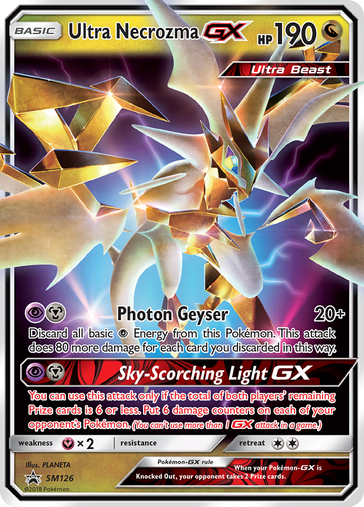 Ultra Necrozma GX (SM126) [Sun & Moon: Black Star Promos] 