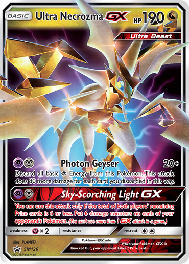 Ultra Necrozma GX (SM126) [Sun &amp; Moon: Black Star Promos] 