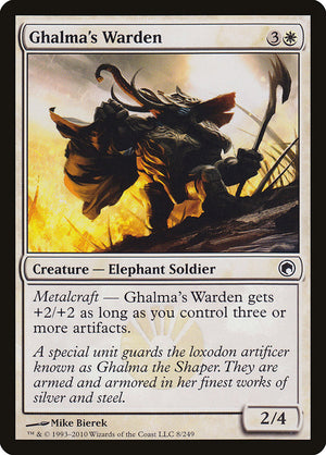 Ghalma's Warden [Scars of Mirrodin] 