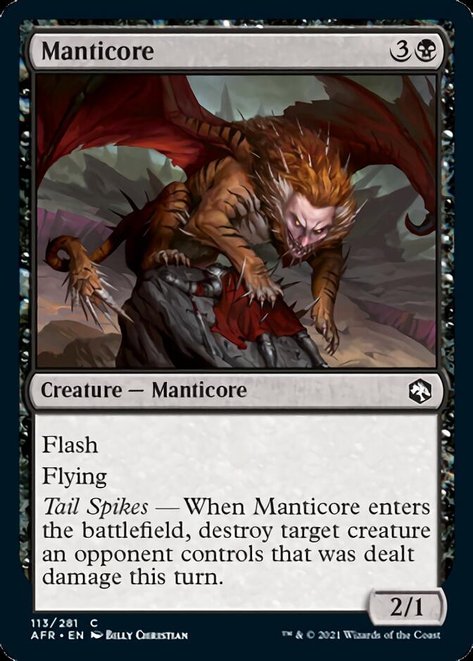 Manticore [Dungeons &amp; Dragons: Adventures in the Forgotten Realms] 