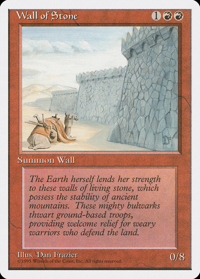 Wall of Stone [Fourth Edition]