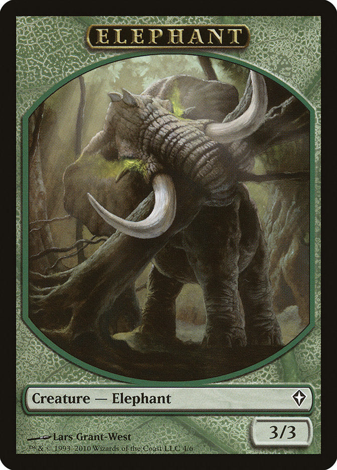 Elephant Token [Worldwake Tokens] 