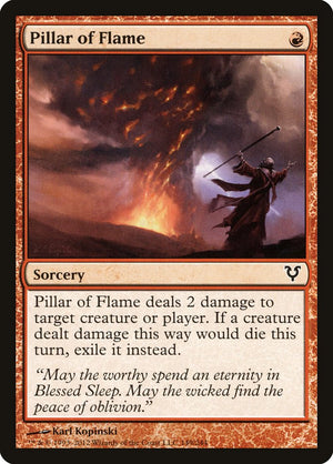 Pillar of Flame [Avacyn Restored] 