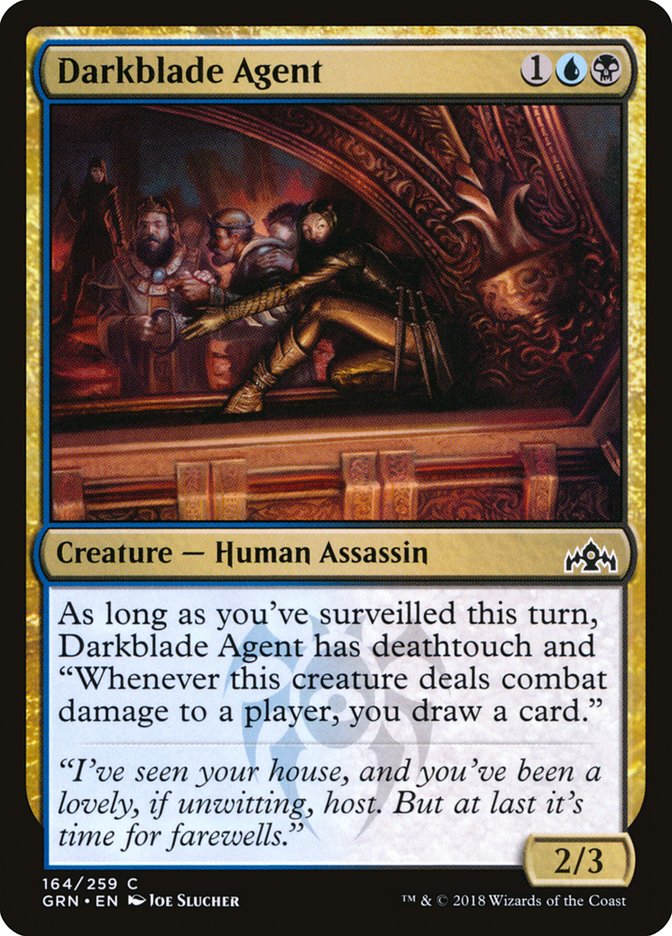 Darkblade Agent [Guilds of Ravnica] 