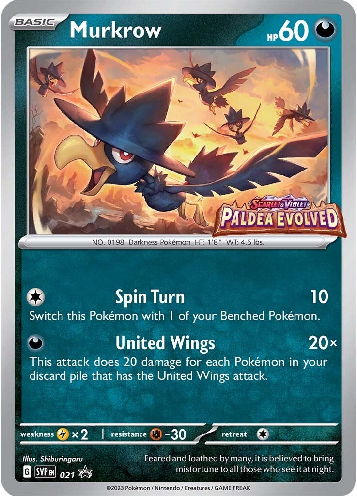 Murkrow (021) [Scarlet & Violet: Black Star Promos] 