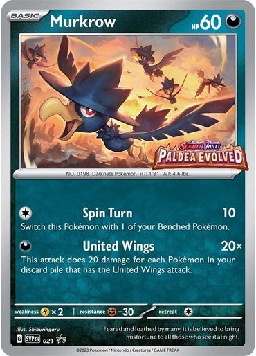 Murkrow (021) [Scarlet &amp; Violet: Black Star Promos] 