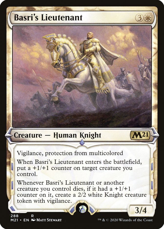 Basri's Lieutenant (Showcase) [Core Set 2021] 