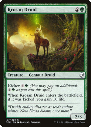 Krosan Druid [Dominaria] 