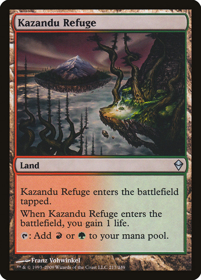 Kazandu Refuge [Zendikar] 