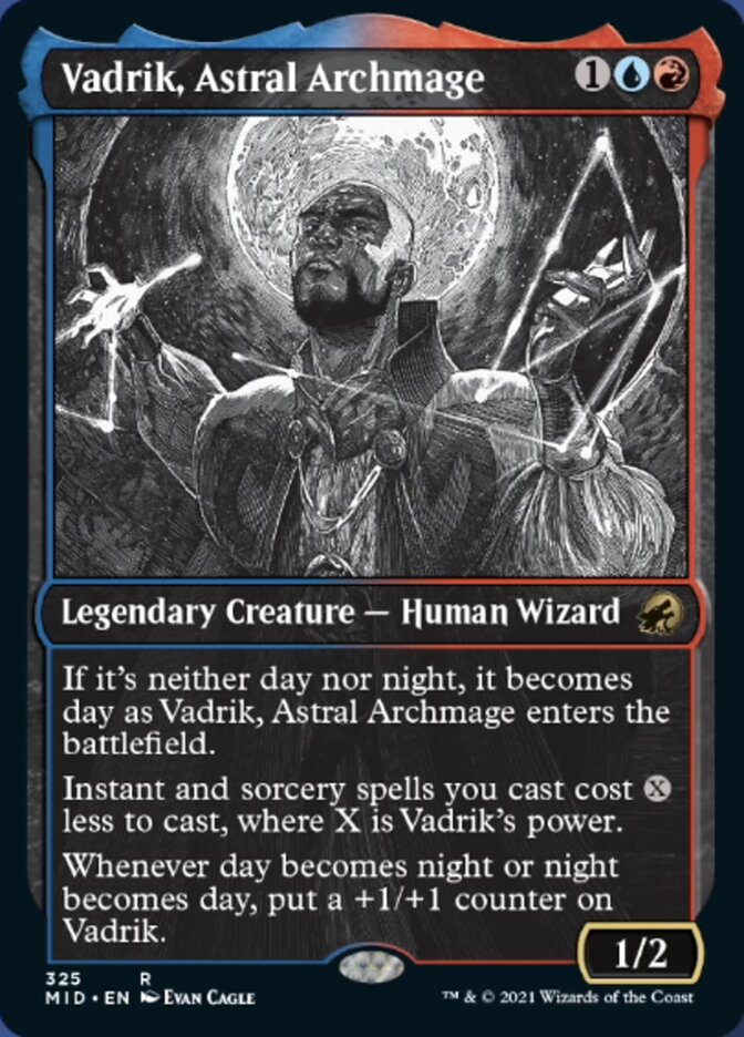 Vadrik, Astral Archmage (Showcase Eternal Night) [Innistrad: Midnight Hunt] 