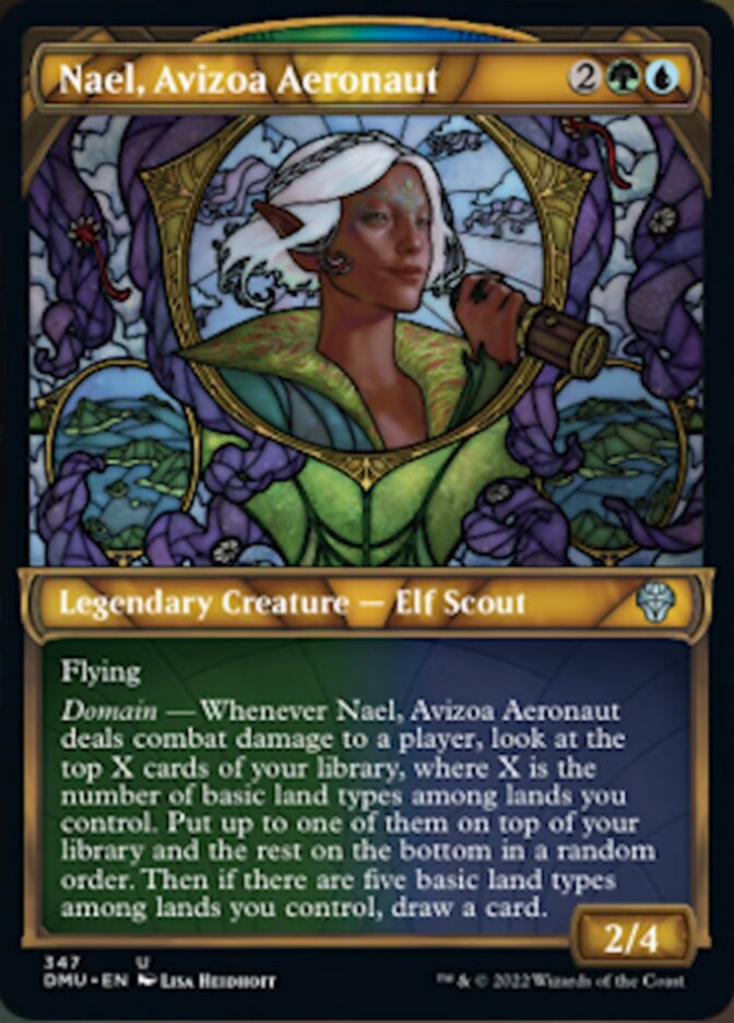 Nael, Avizoa Aeronaut (Showcase Textured) [Dominaria United] 