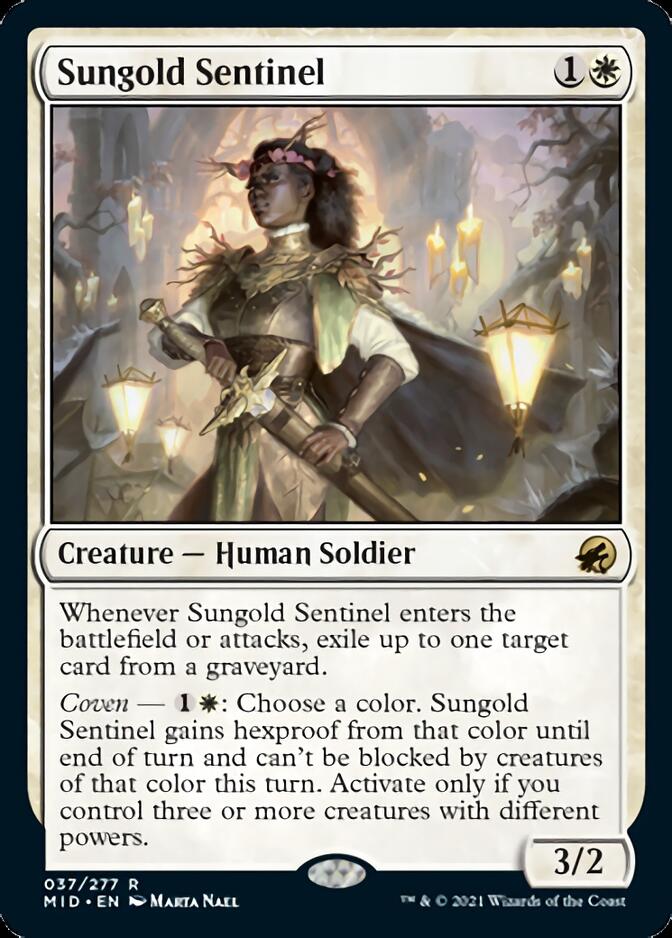 Sungold Sentinel [Innistrad: Midnight Hunt] 