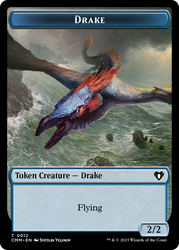 Eldrazi Scion // Drake Double-Sided Token [Commander Masters Tokens] 