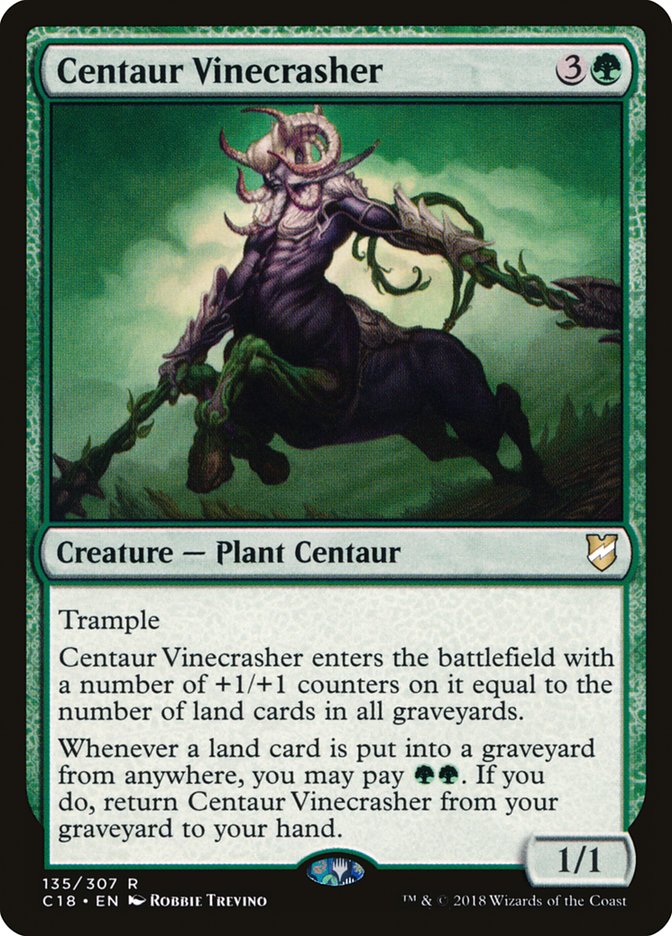 Centaur Vinecrasher [Commander 2018] 