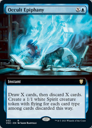 Occult Epiphany (Extended Art) [Innistrad: Crimson Vow Commander] 
