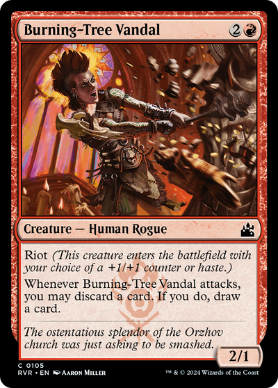 Burning-Tree Vandal [Ravnica Remastered] 