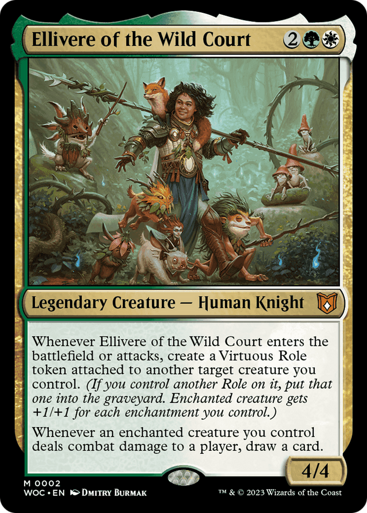 Ellivere of the Wild Court [Wilds of Eldraine Commander] 