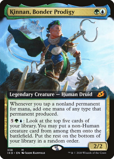 Kinnan, Bonder Prodigy (Extended Art) [Ikoria: Lair of Behemoths] 