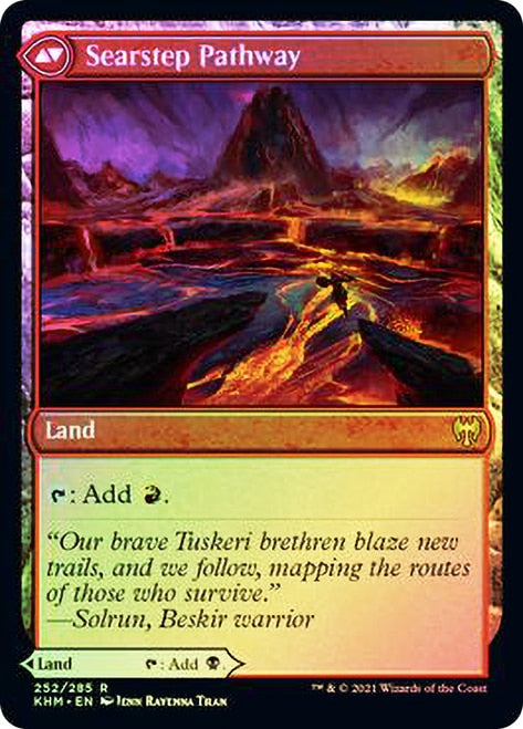 Blightstep Pathway // Searstep Pathway [Kaldheim Prerelease Promos] 