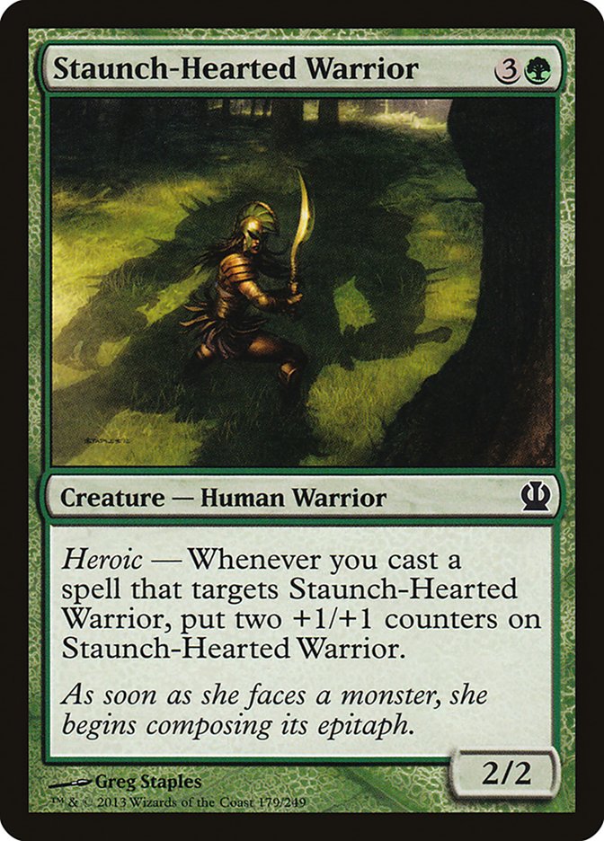 Staunch-Hearted Warrior [Theros] 